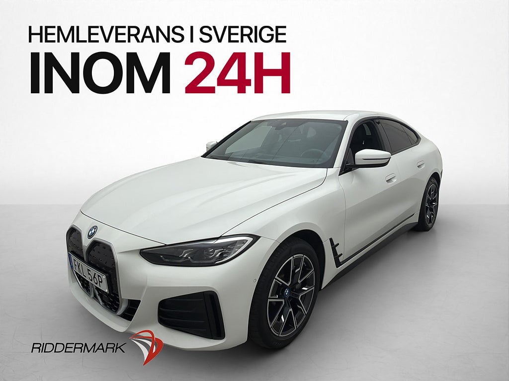BMW i4 eDrive40 340hk M Sport HiFi-Ljud Kamera Widescreen