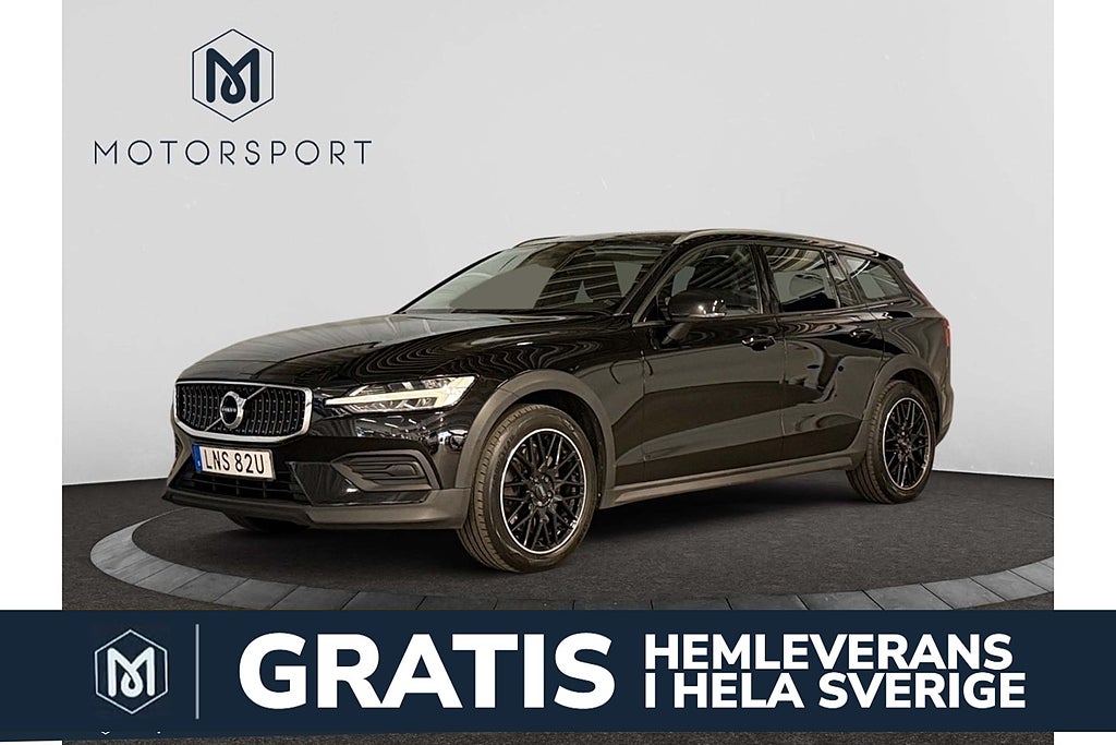 Volvo V60 Cross Country D4 AWD Aut DRAG Värmare Adap farth Carplay Navi