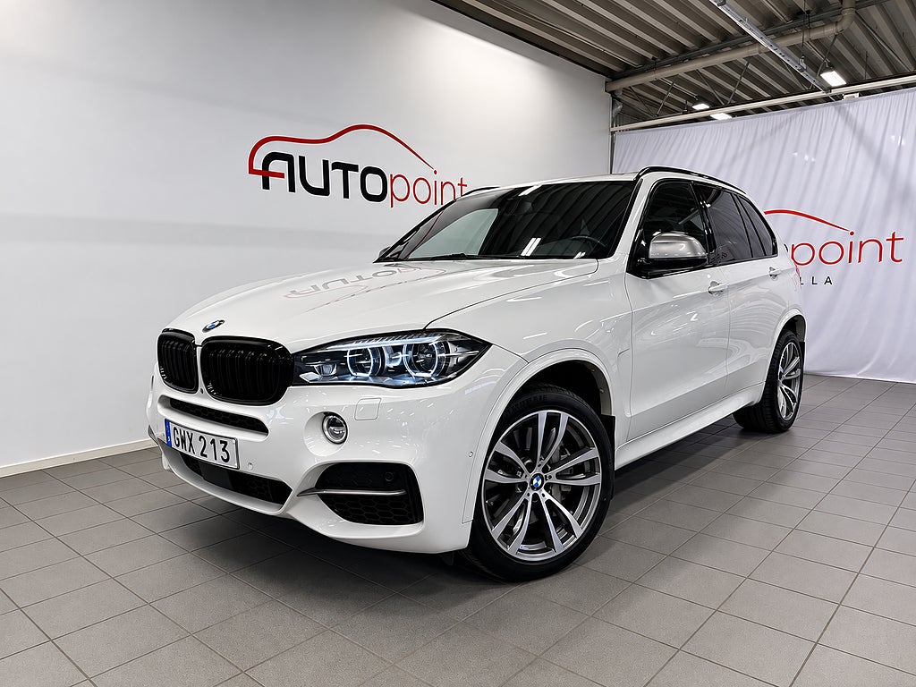 BMW X5 M M50d 381hk M Sport|H&K Ljud|Värmare|Cockpit|Drag