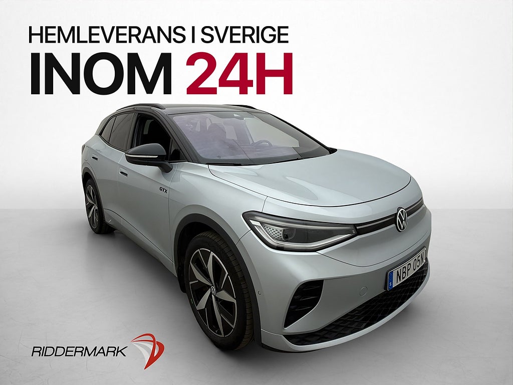 Volkswagen ID.4 GTX I.Q-Lights Kamera Navi Dragkrok MOMS