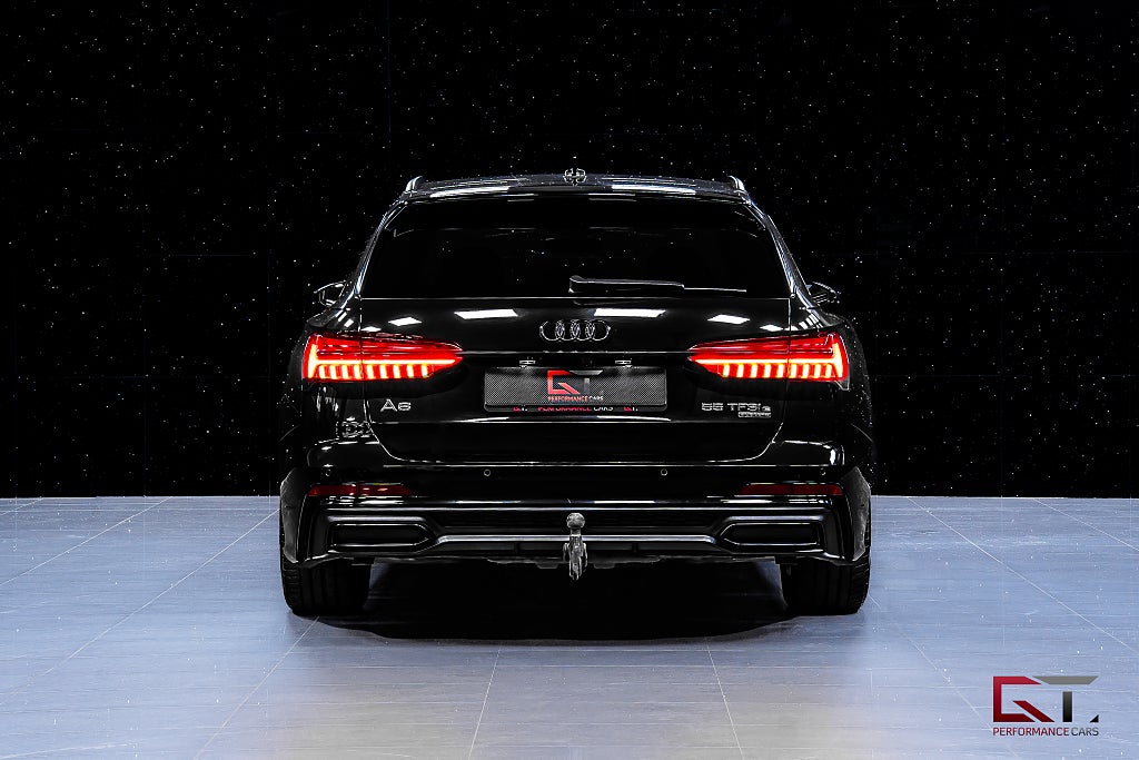 Audi A6 Avant 55 TFSI e S-Line Cockpit Optikpaket Dragkrok ACC