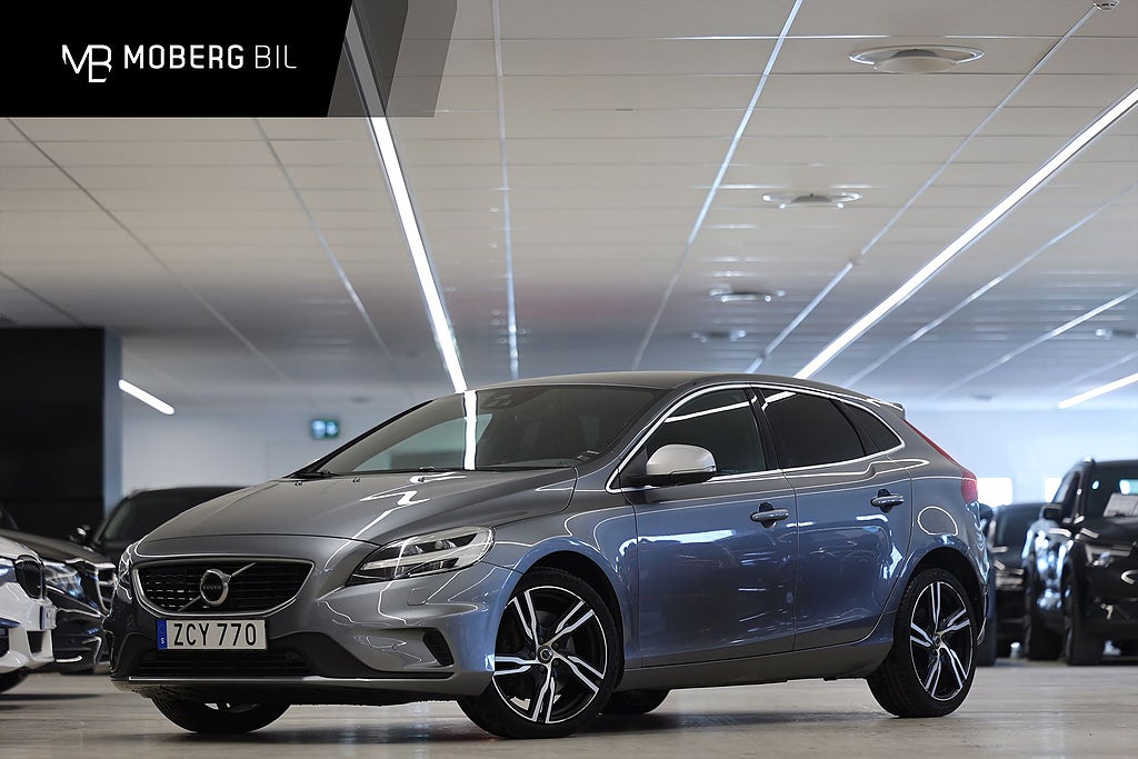 Volvo V40 D3 150hk R-Design Värmare B-kamera Navi Keyless