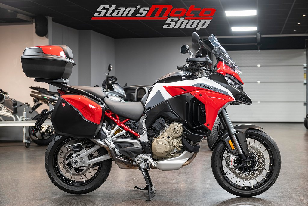 Ducati Multistrada V4S Full Performance Akrapovic Låga mil 