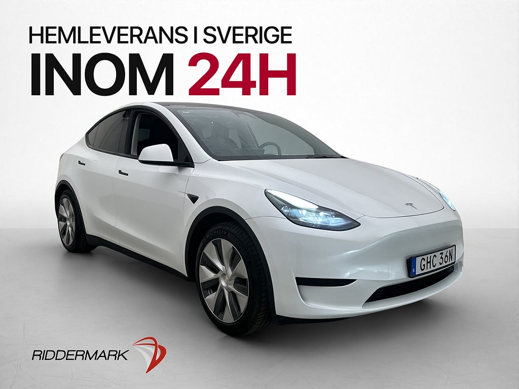 Tesla Model Y Standard Range Pano Värmepump Kamera Drag