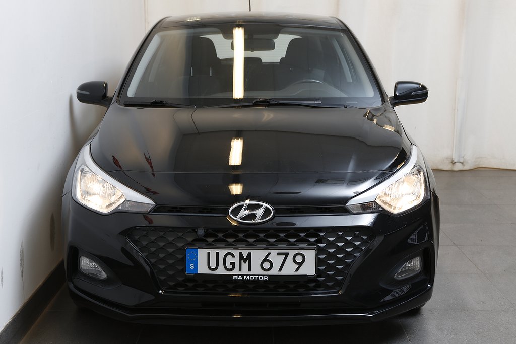 Hyundai i20 1,2 Comfort 5D Facelift Bluetooh Motorvärmare 2019
