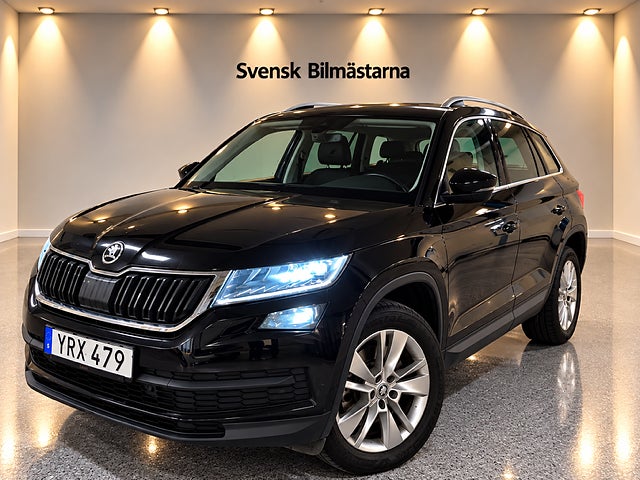 Skoda Kodiaq 7-Seater 2.0 TDI SCR 4x4, 190hk, Panorama, Drag, Kamera