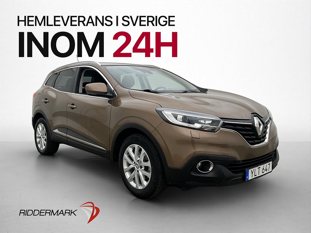 Renault Kadjar 1.2 TCe 130hk P-Sensorer Bluetooth 0.55 l/mil
