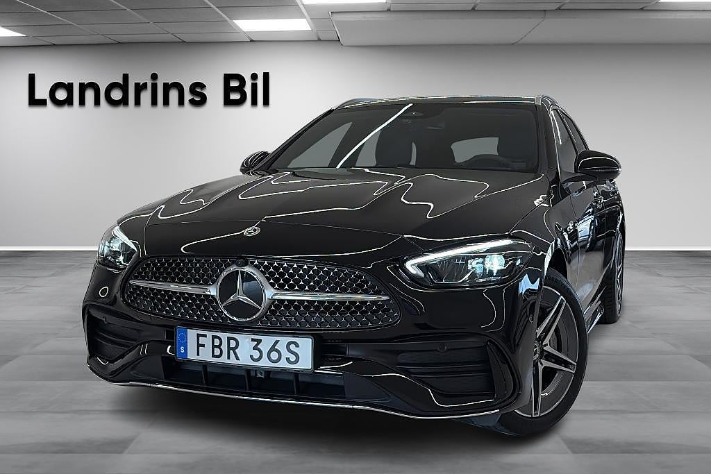 Mercedes-Benz C 300 T d e 4MATIC,AMG Line Advanced plus,Dragkrok,MOMS