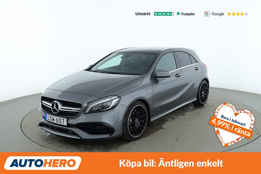 Mercedes-Benz AMG A 45 4MATIC 381 HK / Kamera, Keyless, Pano