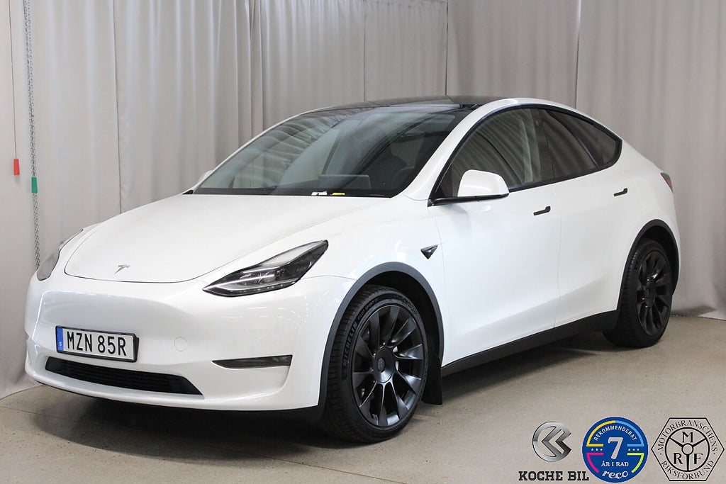 Tesla Model Y Long Range AWD 514 HK, Drag, 20'' Uberturbine, S&V-hjul