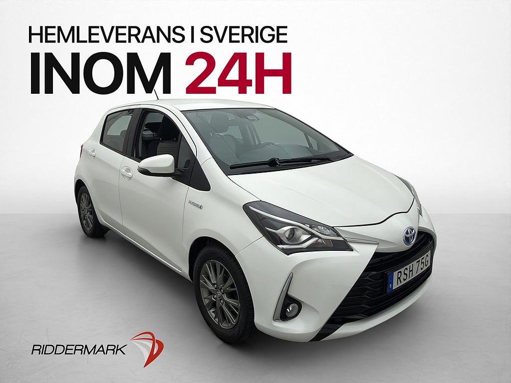 Toyota Yaris Hybrid 101hk Active Motorvärmare Kamera