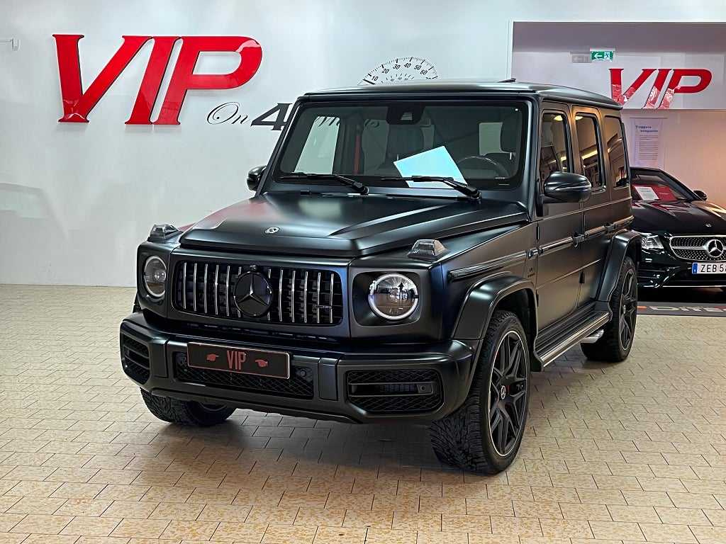 Mercedes-Benz G 63 AMG (585hk) Limited Kolfiber Sv-Såld