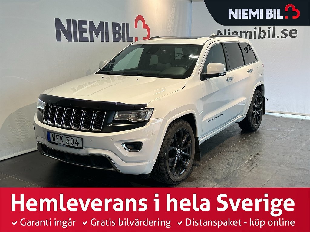 Jeep Grand Cherokee 3.0 V6 CRD 4WD Dvärm/SoV/Bkam/Pano/Drag