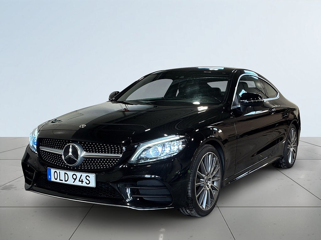 Mercedes-Benz C300 300 Coupé Aut AMG Line Cockpit Pano Burmester Kamera