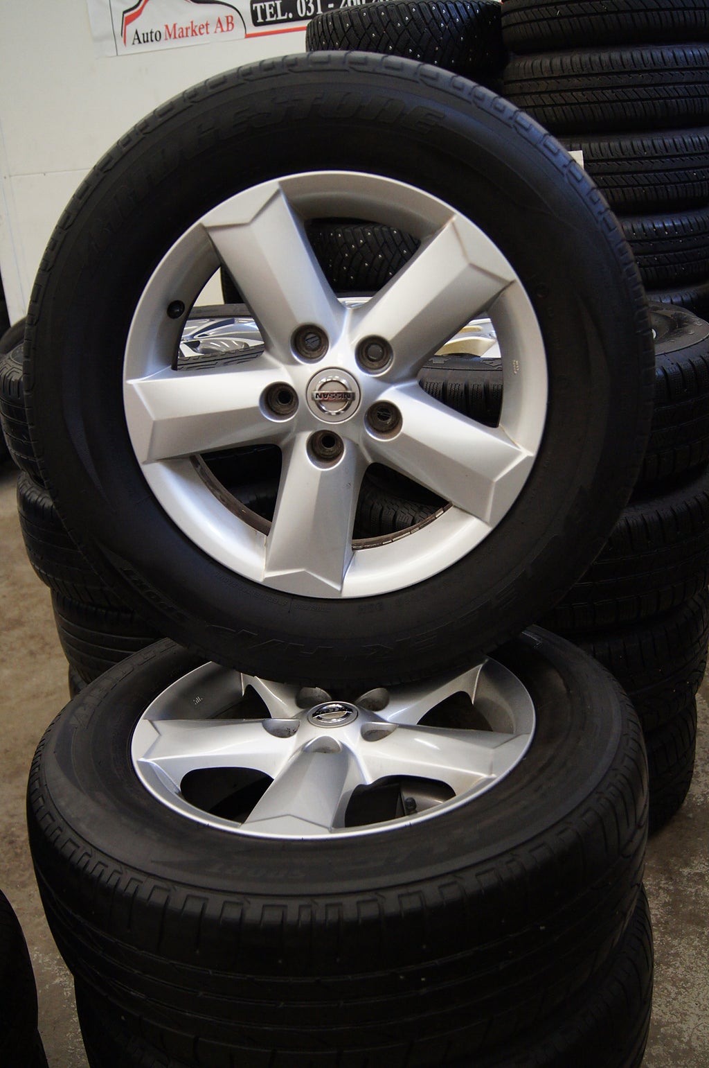 Nissan Qashqai Sommardäck LM-Fälgar