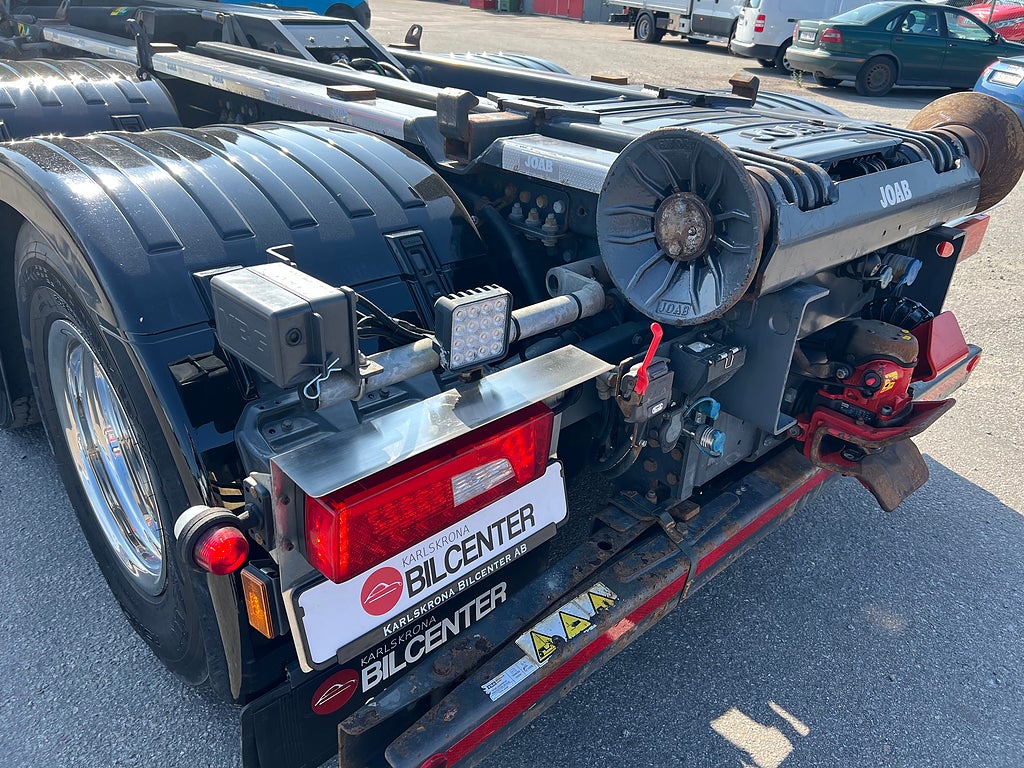 Scania R650 V8 6x4 Tandem Lastväxlare, Kranflak & Liftdumper, Euro 6