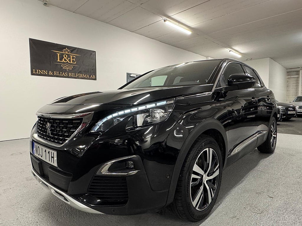 Peugeot 3008 1.5 BlueHDi 130 EAT GT-Line 1ÅRSGARANTI/DRAG/BT