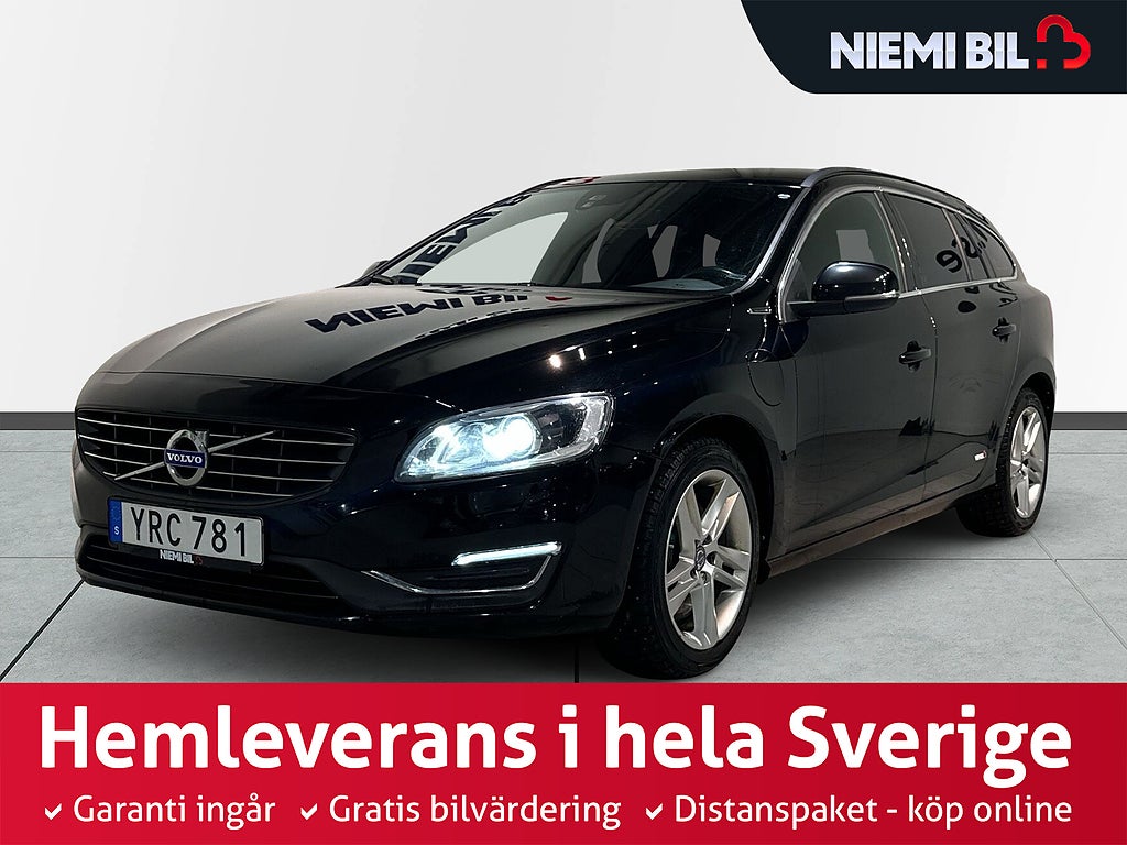 Volvo V60 D5 Plug-in Hybrid AWD Classic Momentum Drag Dvärm Psens SoV