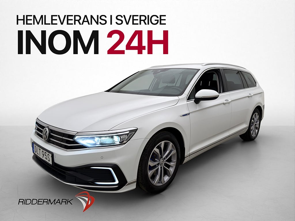 Volkswagen Passat 1.4TSI GTE 218hk Navi Kamera Värmare Drag
