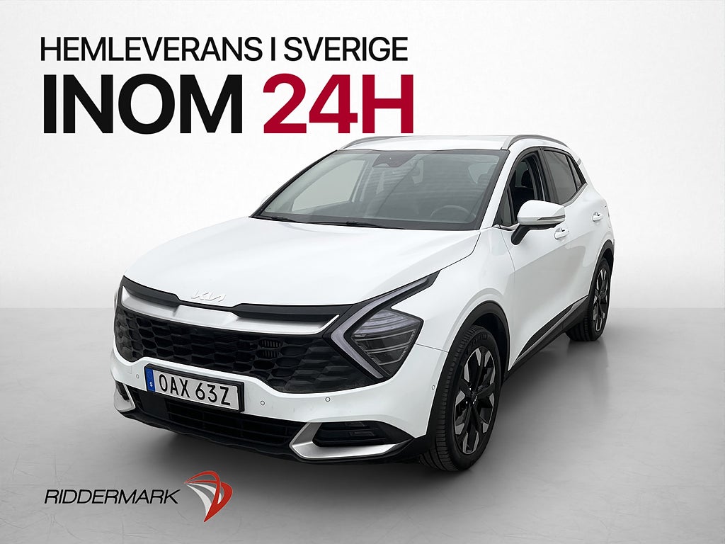 Kia Sportage PHEV AWD 265hk Advance 360° H/K Drag MOMS