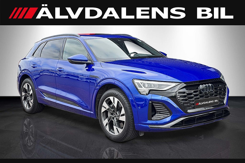 Audi Q8 55 e-tron Q S-Line 408hk, B&O, Panorama, Matrix, Moms