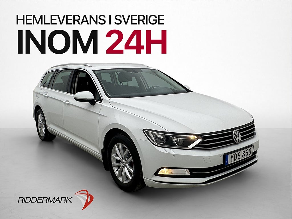 Volkswagen Passat TSI 150hk Kamera CarPlay Adapt-Fart Drag