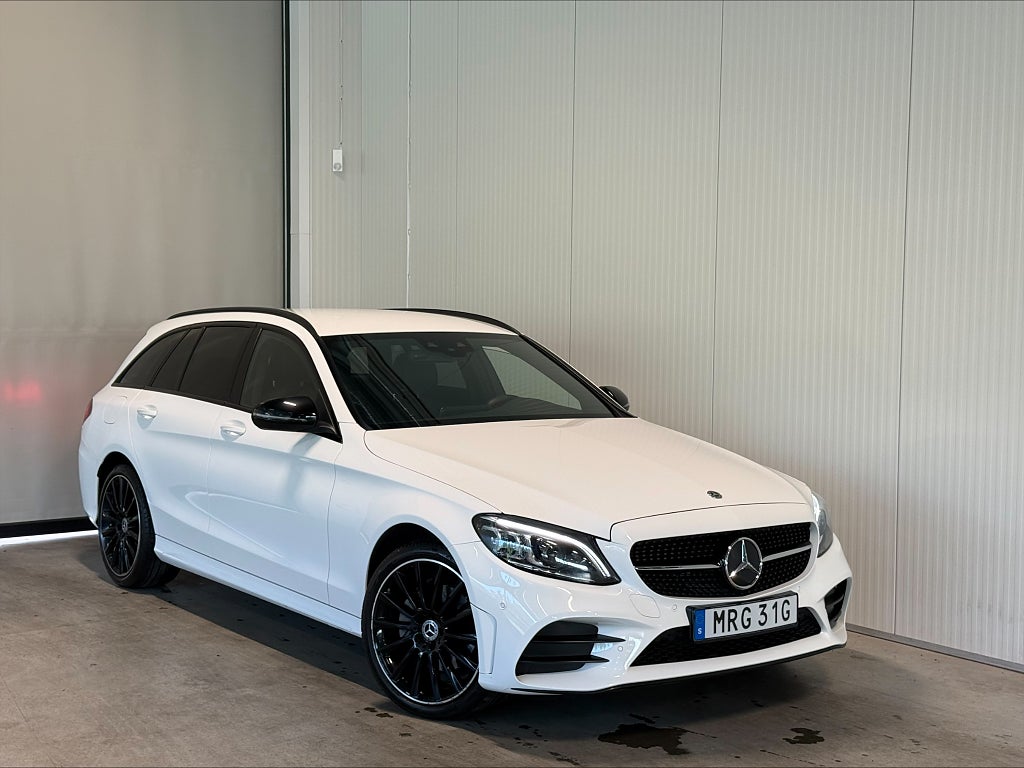 Mercedes-Benz C220 d 4M AMG Night Edition Cockpit Drag M&K-Värm 