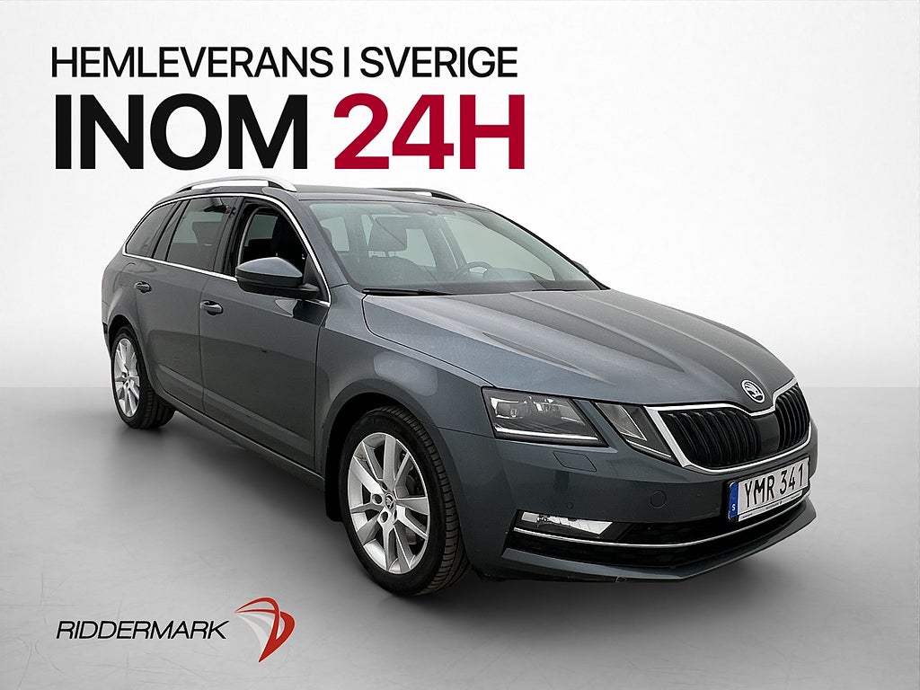 Skoda Octavia 1.8 TSI 4x4 B-Kamera P-Värmare Navi Halvskinn