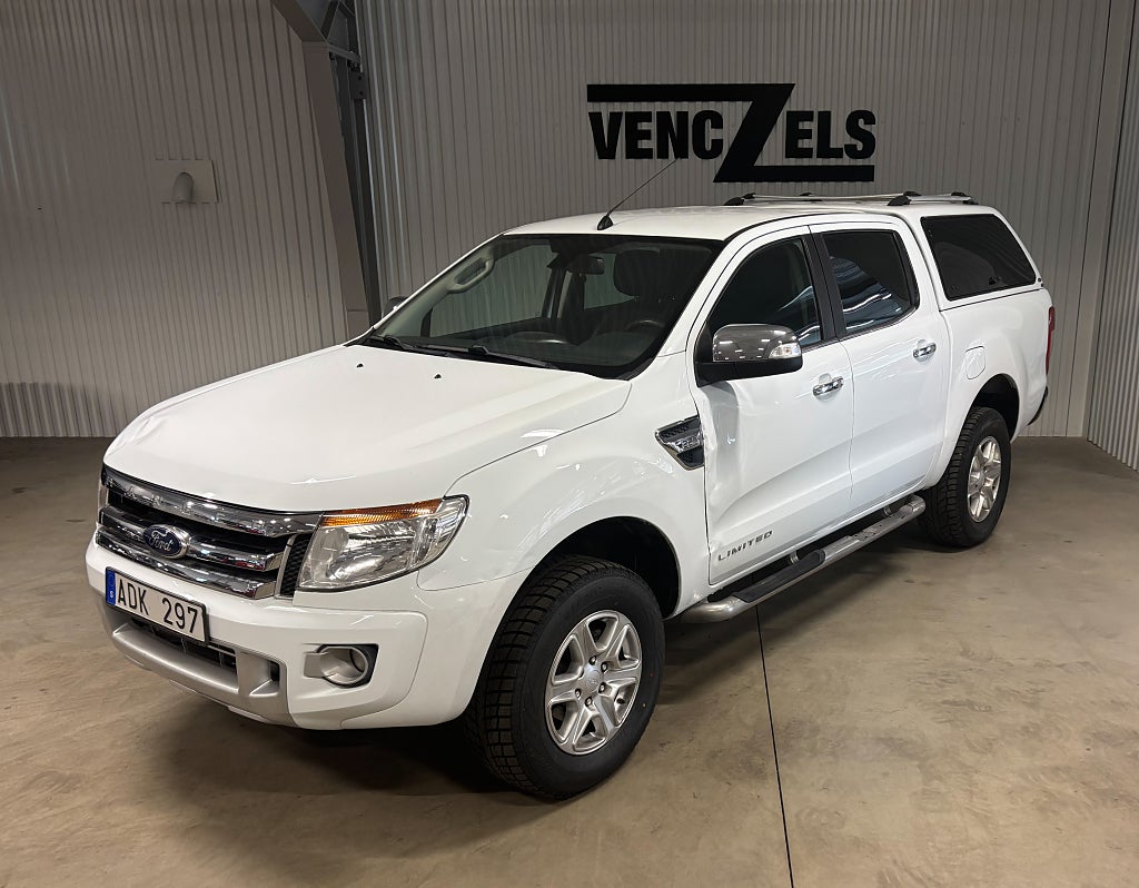 Ford ranger Dubbelhytt 2.2 Automat 4x4 Limited Dragkrok Kamkedja