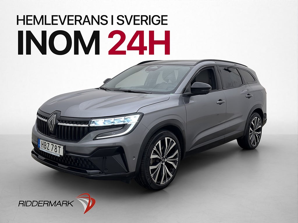 Renault Espace E-TECH Hybrid 7-Sits Skinn Pano H/K HuD 360°