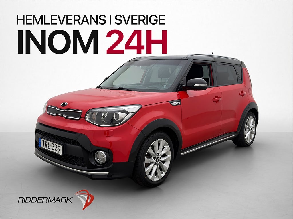 Kia Soul 1.6 CRDi 136hk Komfort Kamera CarPlay Navi Rattvärm