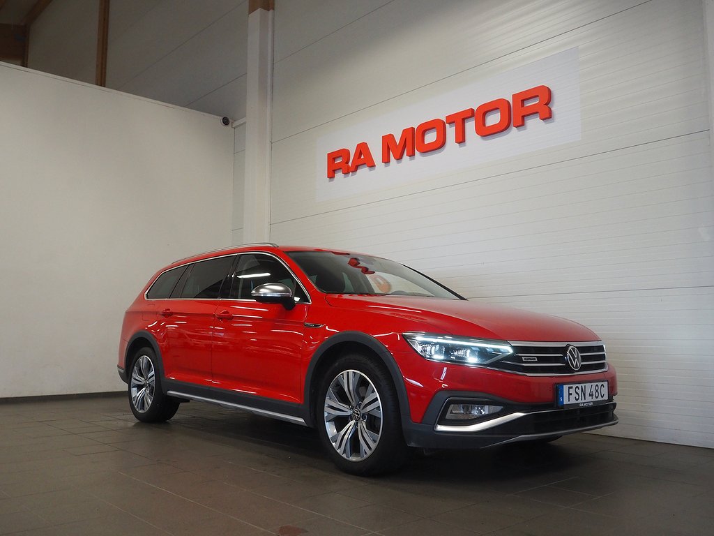 Volkswagen Passat Alltrack TDI 200hk 4M Drag|D-värm|Cockpit 2021