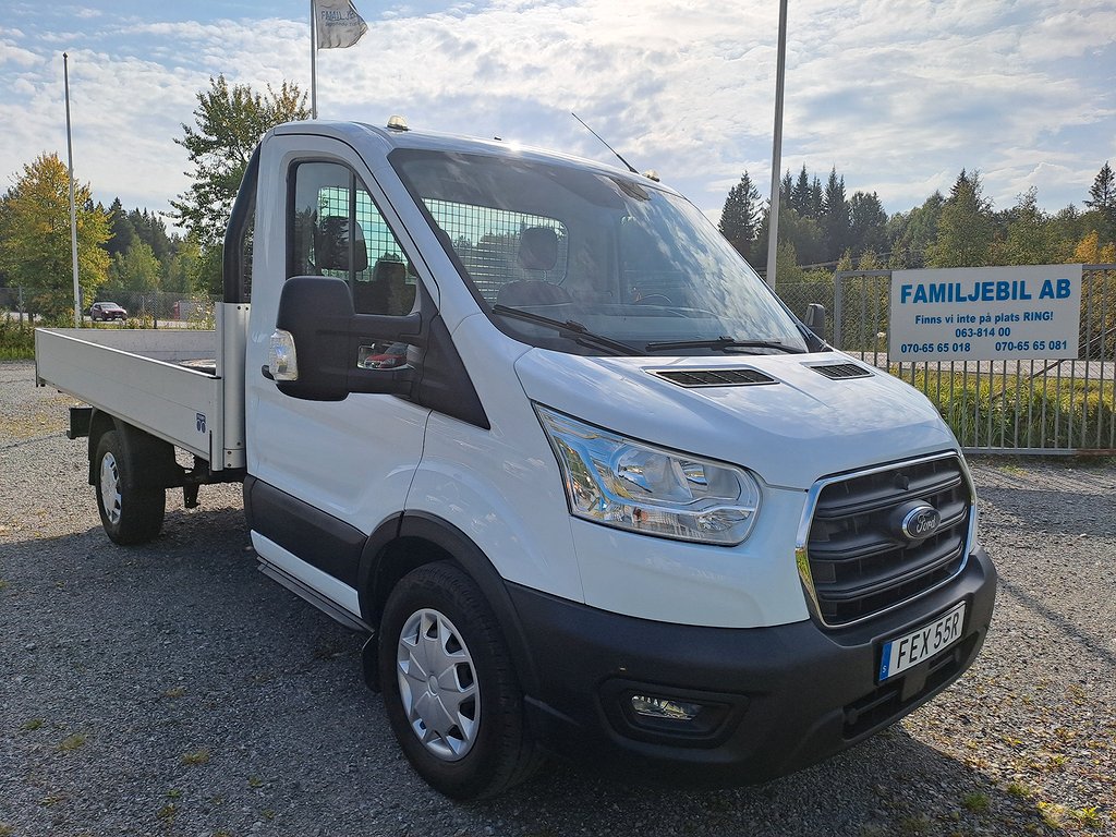 Ford Transit 350 Chassi Cab 2.0 TDCi AWD  335 cm flak