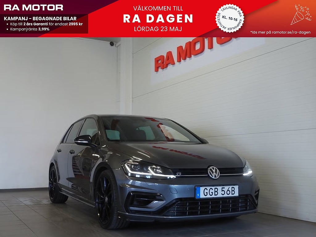 Volkswagen Golf R 2.0 TSI 4M 300hk | DCC | Läder | Cockpit | Dynaudio | 2020