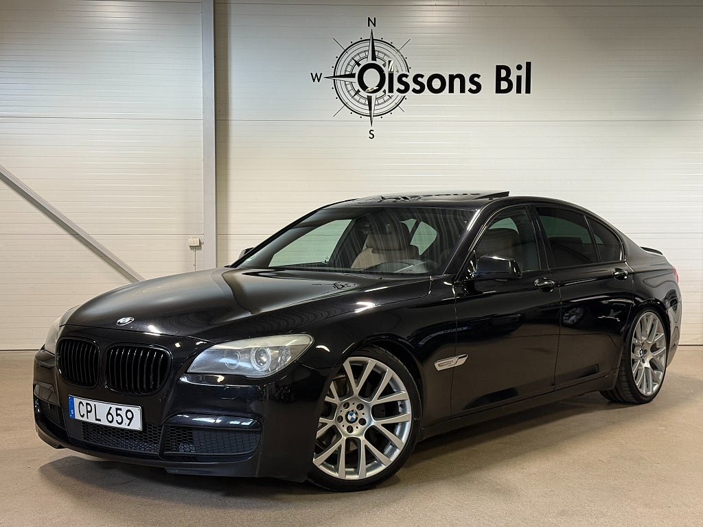 BMW 730 d M Sport Aut HiFi HUD Drag B-kam M&K ACC Softclose