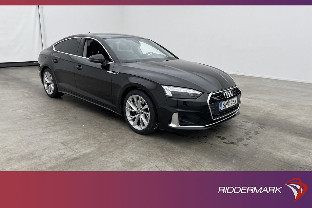 Audi A5 Sportback 45 Q 265hk Advanced B-Värmare Matrix Drag