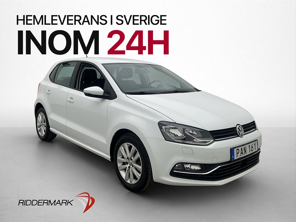 Volkswagen Polo 1.2 TSI Manuell 90hk 0.47l/mil
