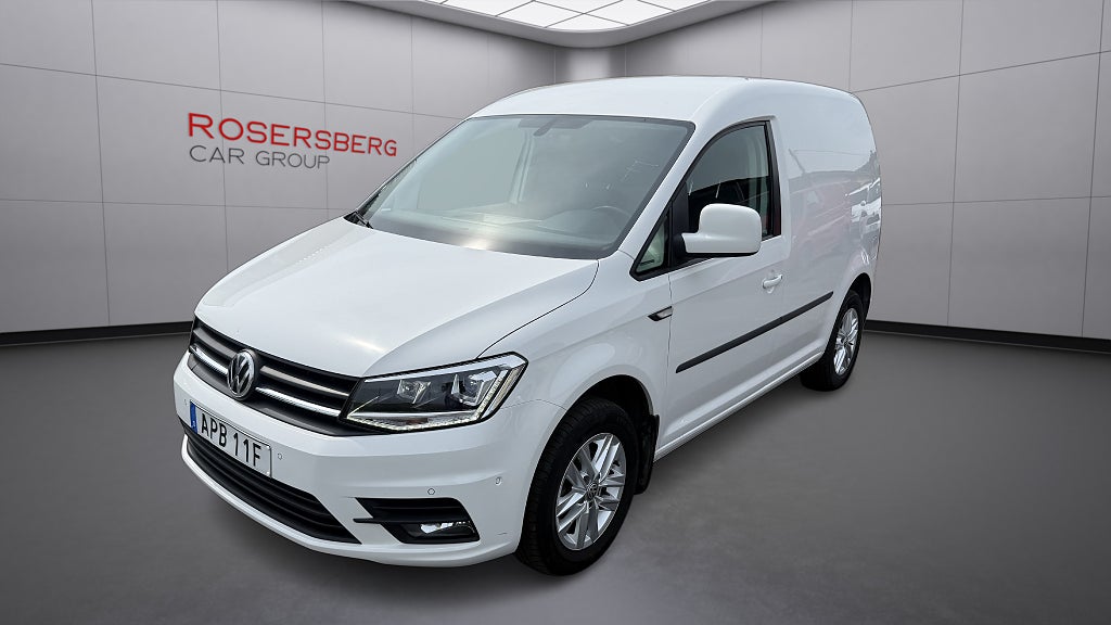 Volkswagen Caddy 2.0TDI AUT SKÅP VÄRMARE DRAG EU6 
