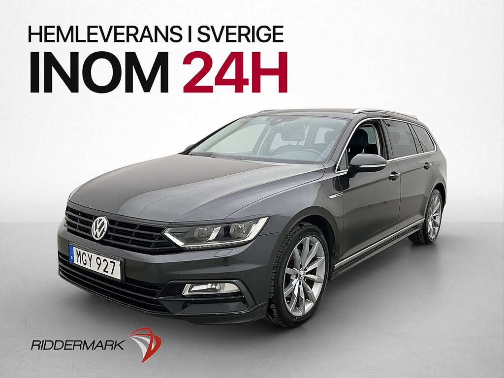 Volkswagen Passat SC 2.0 TDI 4M 190hk R-Line Drag Kamera