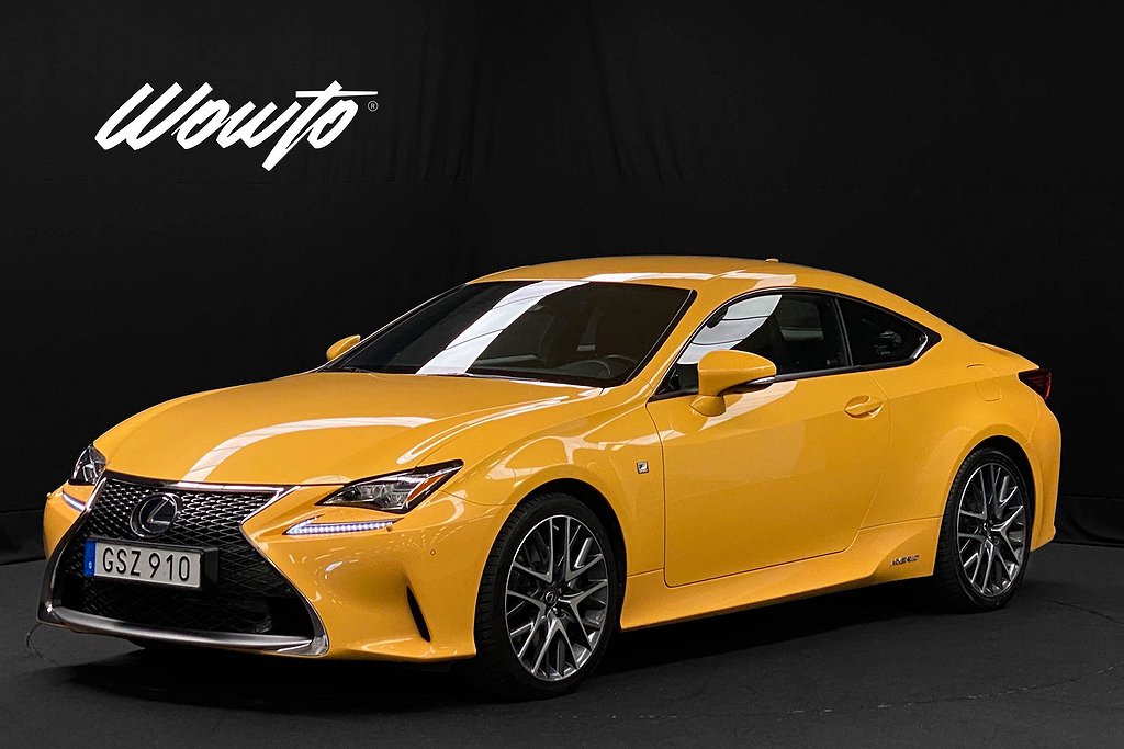 Lexus RC 300h 2.5 CVT 223hk F Sport /Navi /Mark Levinson