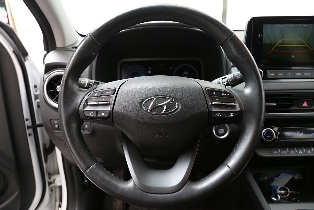 Hyundai Kona Hybrid 1,6 GDI 141hk Essential Aut Navi Extraljus Drag 2021