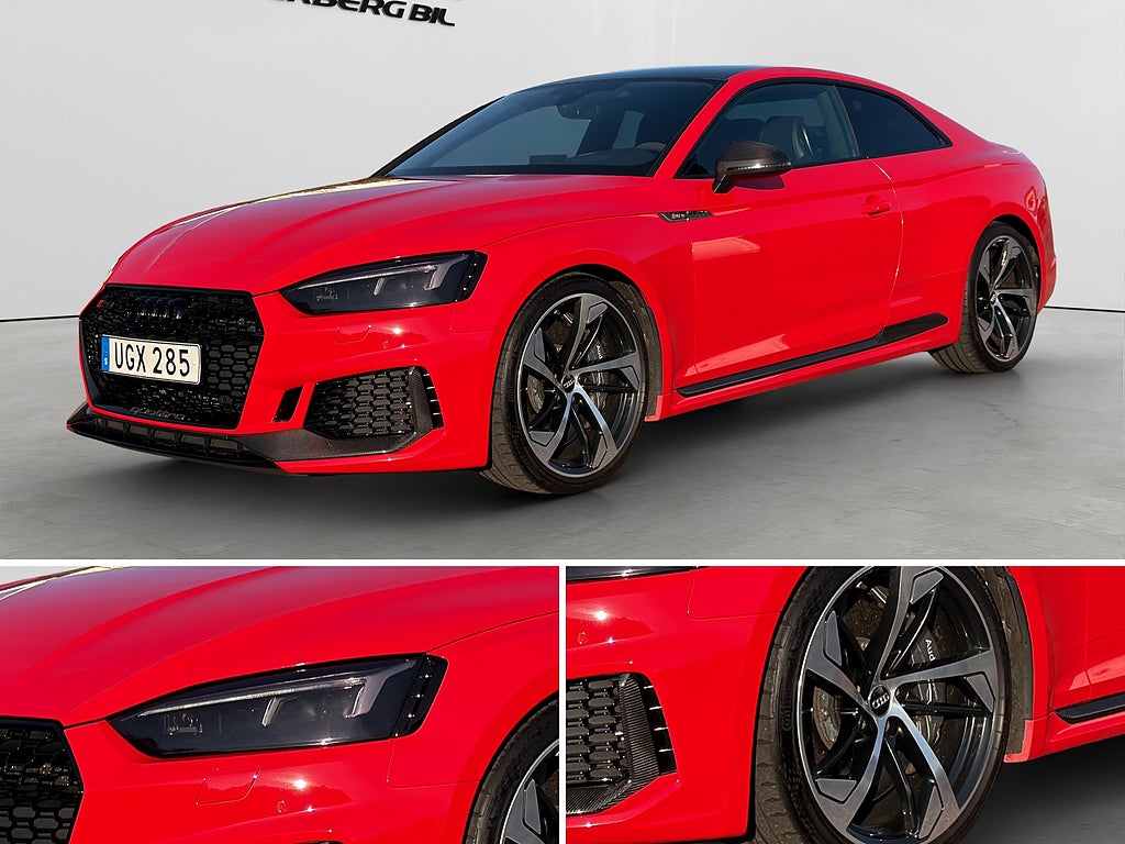 Audi RS5 Coupé 2.9 V6 450hk Keramiska, B&O HuD Kolfiber *SE UTR*