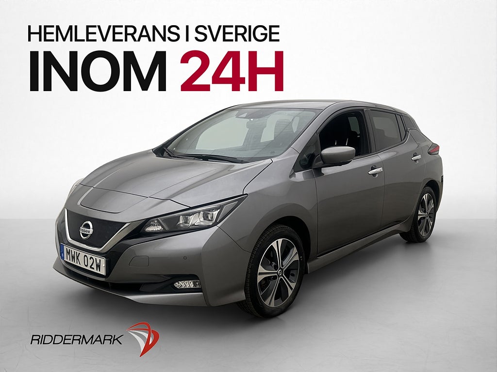 Nissan Leaf e+ 217hk 62 kWh N-Connecta 360° kamera Rattvärme