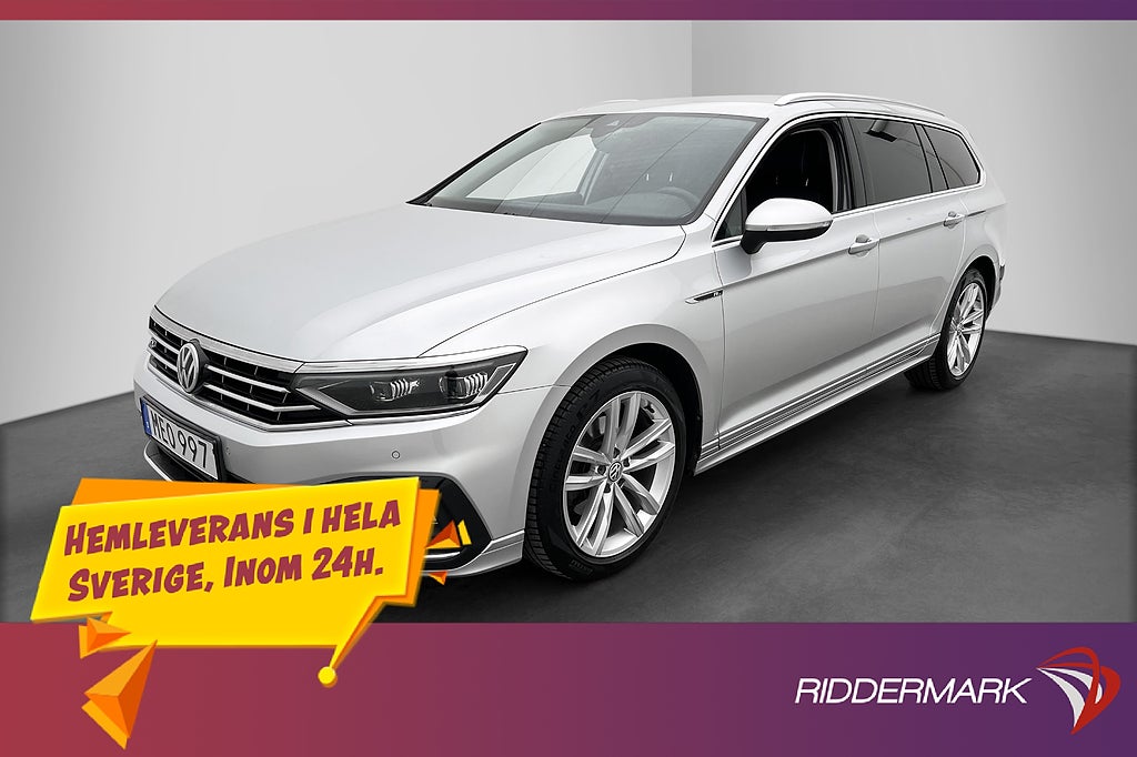 Volkswagen Passat 4M 190hk R-Line Kamera Värm Drag
