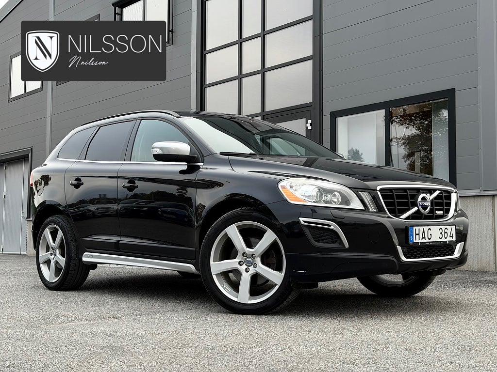 Volvo XC60 D4 5cyl AWD Geartronic R-Design Värmare Pano Drag Läder