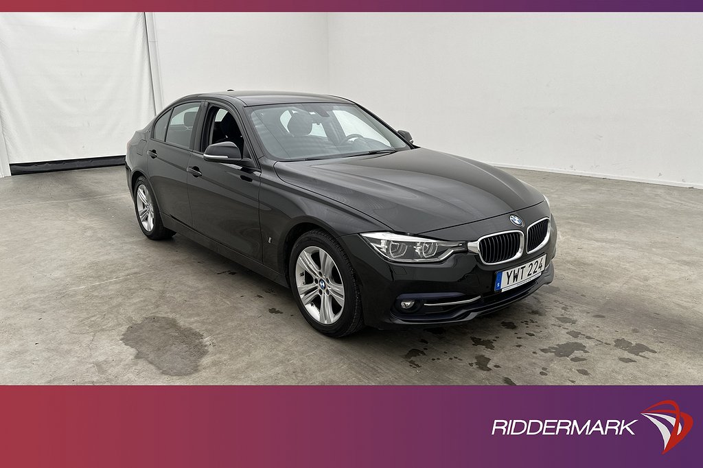 BMW 330 e 252hk Sport Line Navi Sensorer Keyless Drag