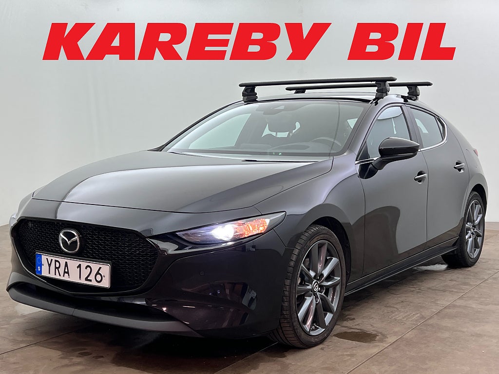 Mazda 3 Hatchback 2.0 SKYACTIV-G M-Hybrid | HUD | Rattvärme