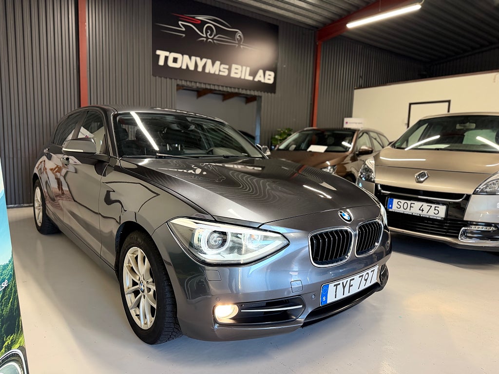 BMW 120D 5-dörrars Steptronic Sport line Euro 5