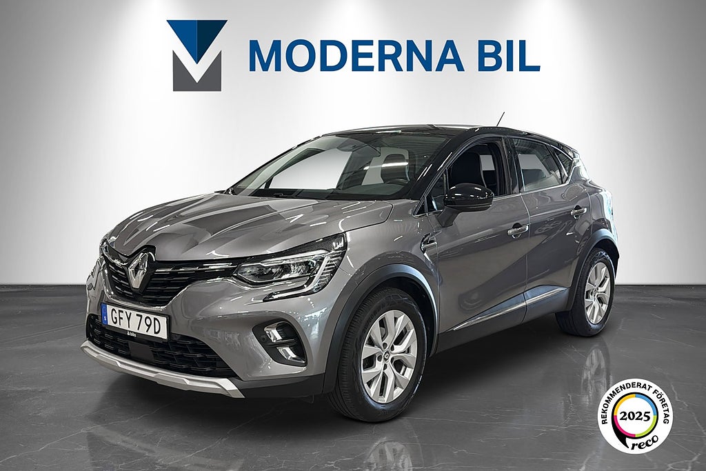 Renault Captur 1.0 TCe 90hk Automat Intens B-kamera Dragkrok Navi