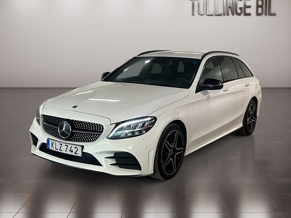 Mercedes-Benz C 200 d 9G 160HK AMG Night Backkamera Navi Dragkrok 18”